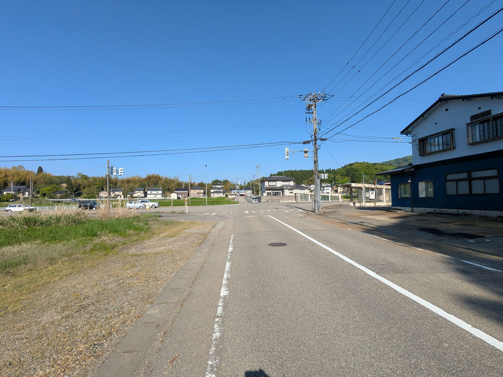 《前面道路》氷見市上田子売地