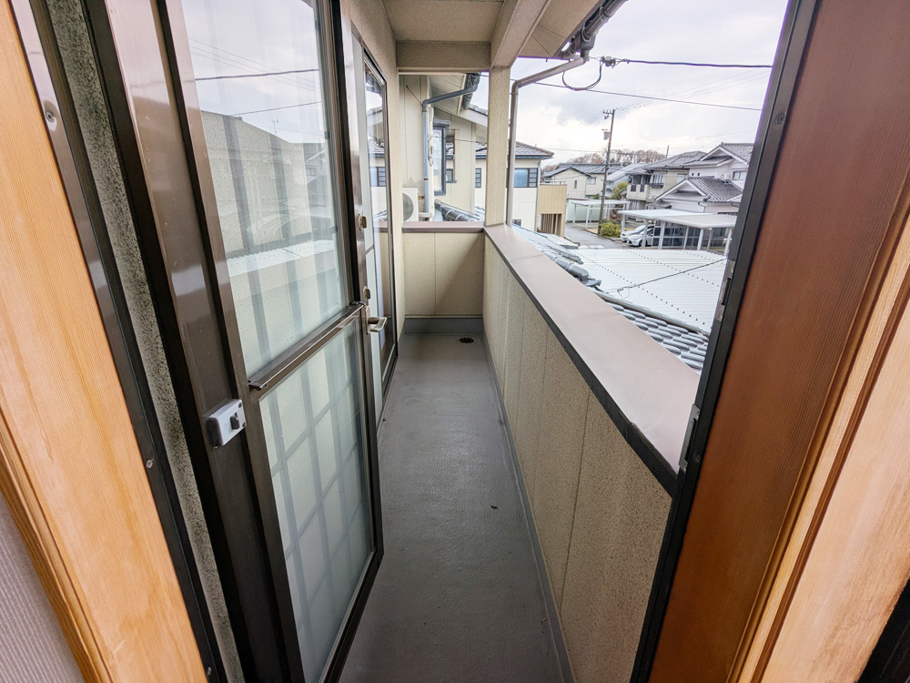 《2Fバルコニー》柳田貸家